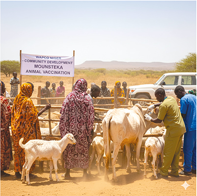 campagne de santé animale et humaine au Niger