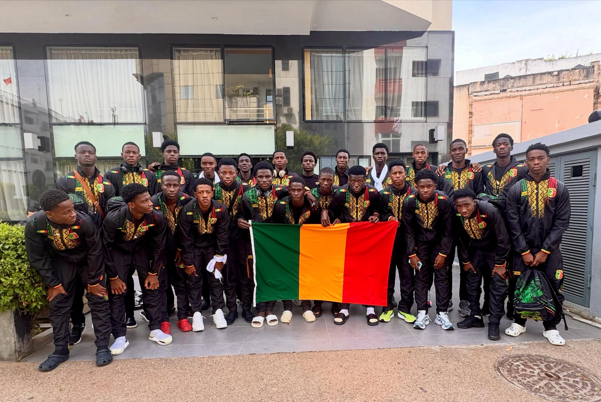 Aiglonnets du Mali à Rabat pour le CAN U17 2026 Équipe U17 du Mali