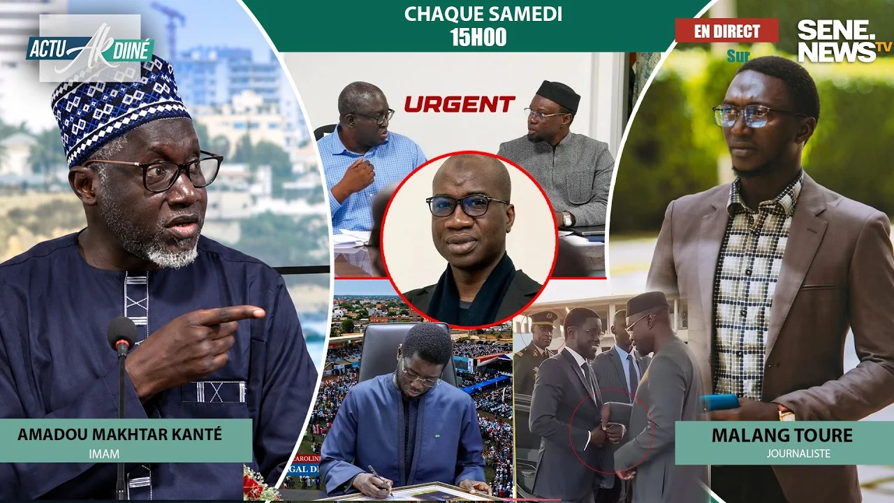 DIRECT : Les dessous de l'affaire Ndiaga Seck... Ousmane Sonko se prépare, Diomaye a signé 1 DIRECT : Les dessous de l’affaire Ndiaga Seck… Ousmane Sonko se prépare, Diomaye a signé