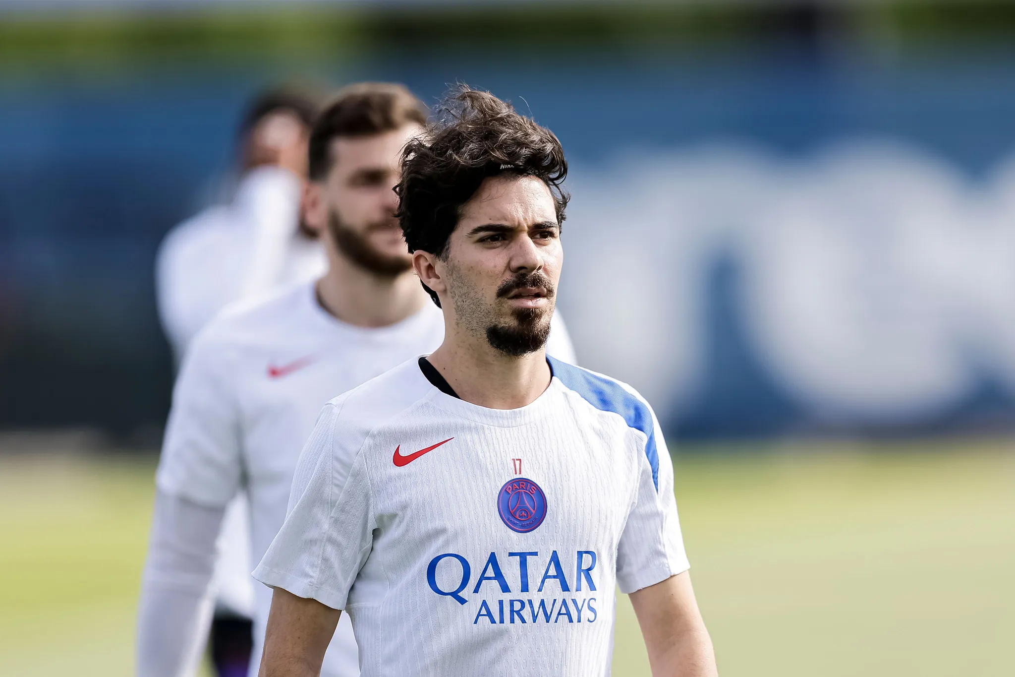 Vitinha - entrainement PSG avant la finale de LDC