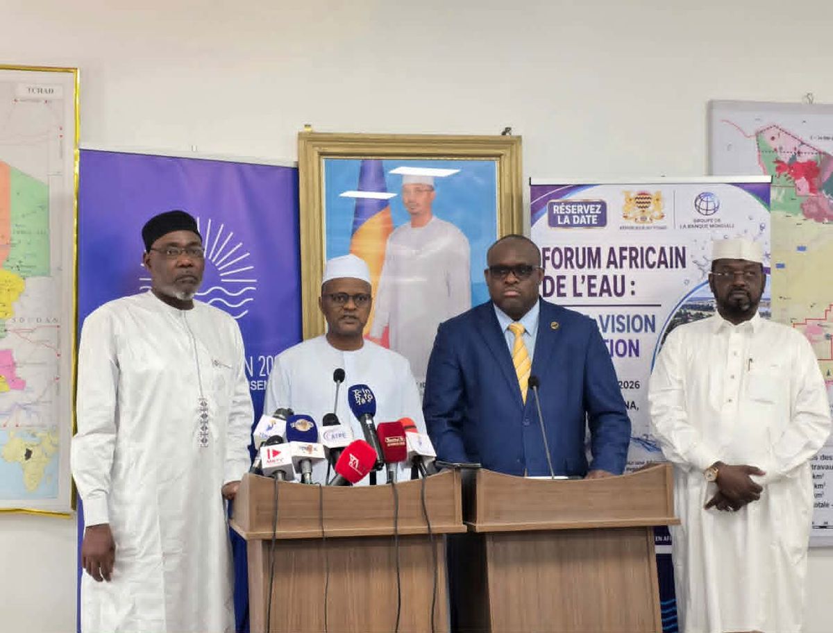 Le Tchad accueille le Forum Africain de l’Eau en 2026