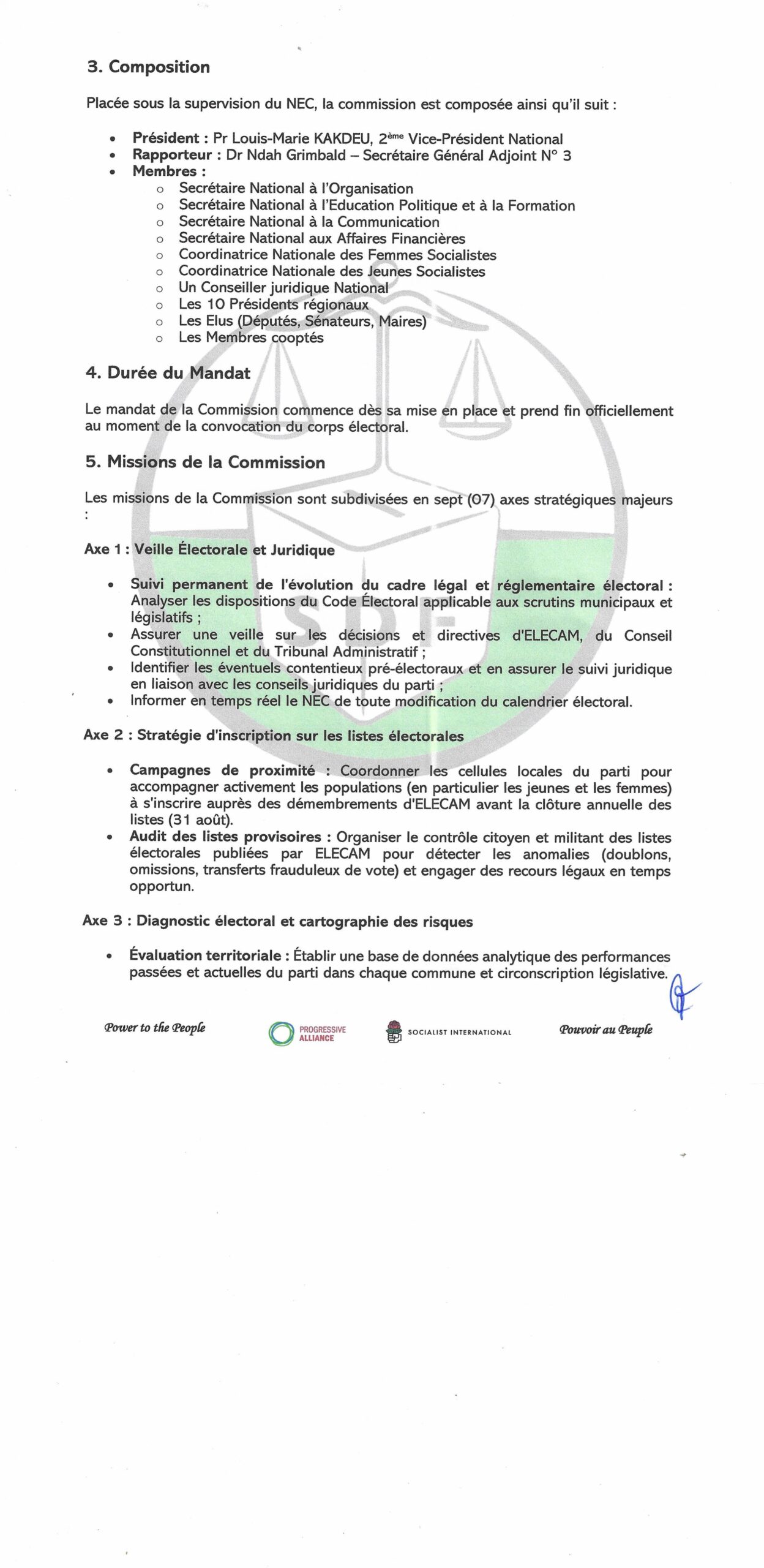 Louis Marie Kakdeu lors d'une conférence
