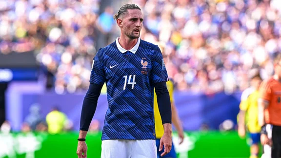 Adrien Rabiot en action lors d'un match