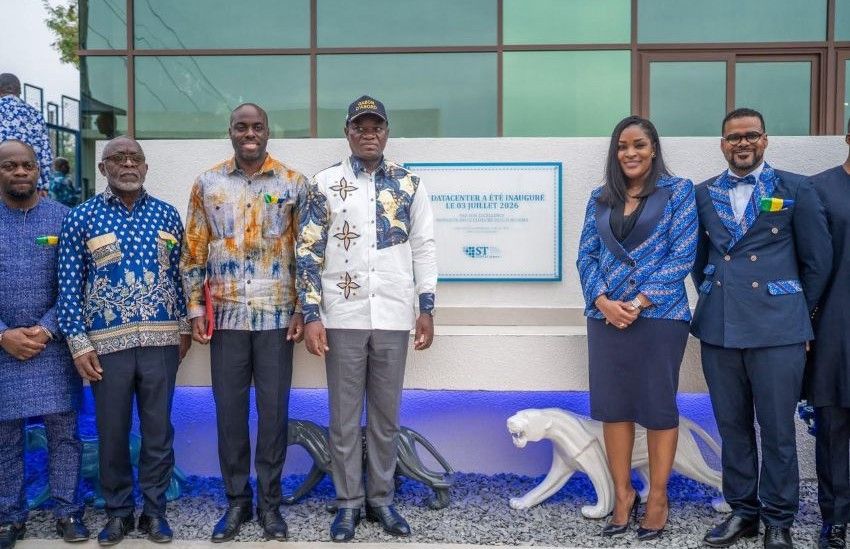 Cérémonie d'inauguration du data center de Nkok