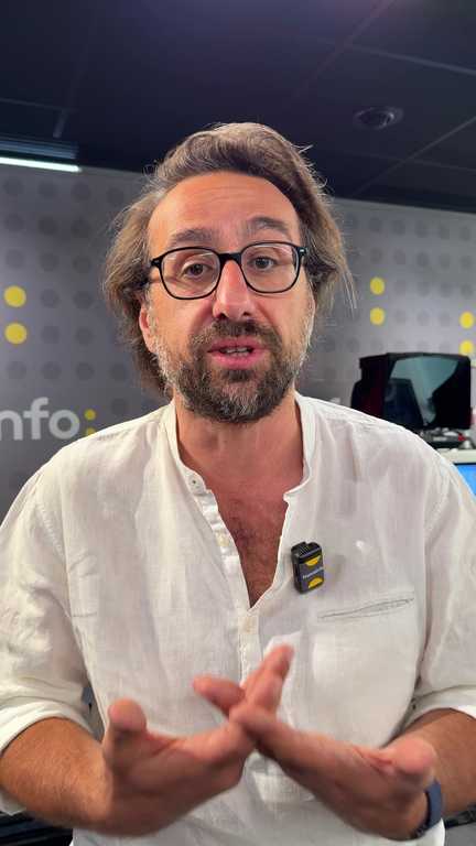 L'envoyé spécial de franceinfo en Iran, Jean-Sébastien Soldaïni, au lendemain de son retour à Paris, le 9 juillet 2026. (FRANCEINFO / RADIO FRANCE)