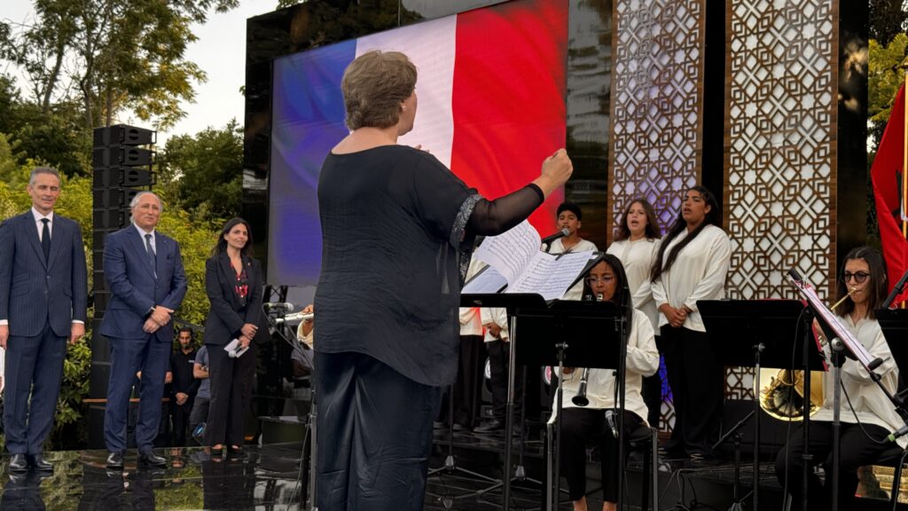 Orchestre philharmonique du Maroc lors de l'événement