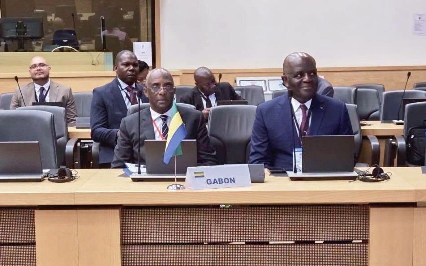 Rencontre diplomatique entre représentants gabonais