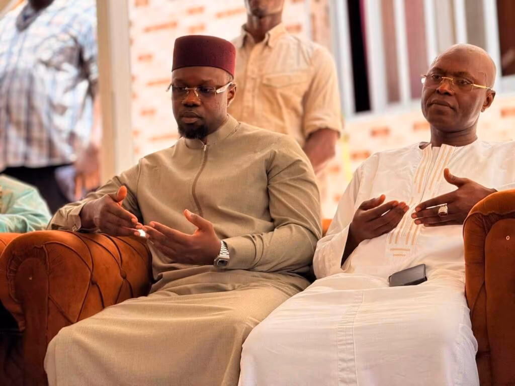 Visite de soutien d'Ousmane Sonko