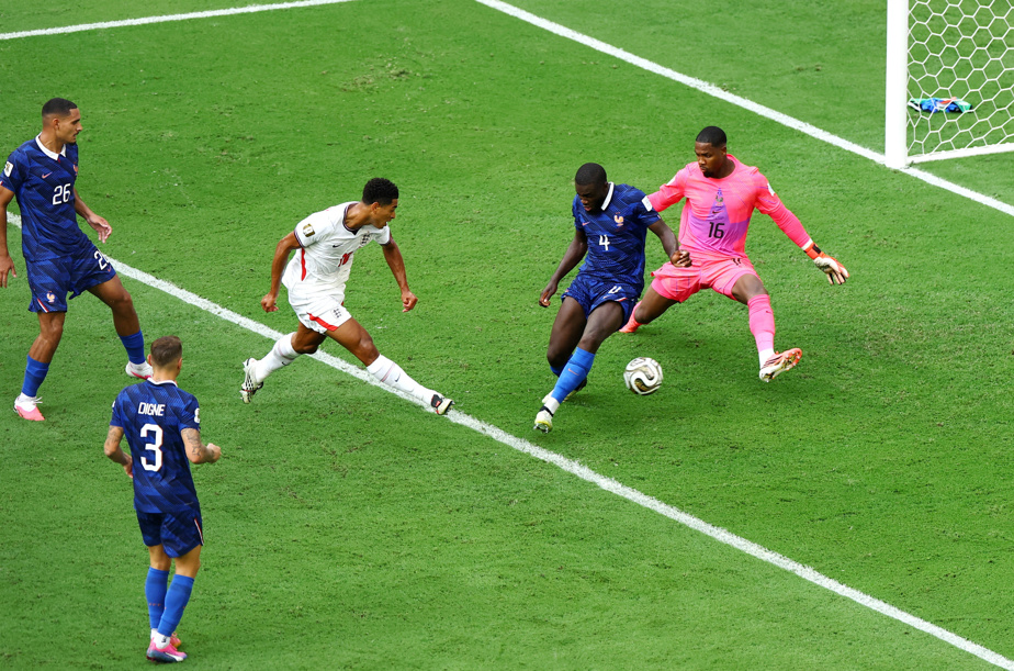 Les joueurs anglais célébrant leur victoire