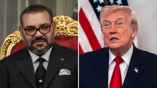 Mohamed VI et Trump