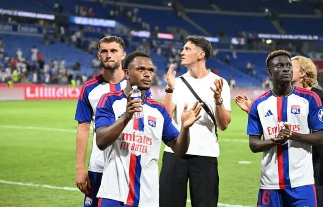 Match entre l'Olympique Lyonnais et Le Havre en Ligue 1